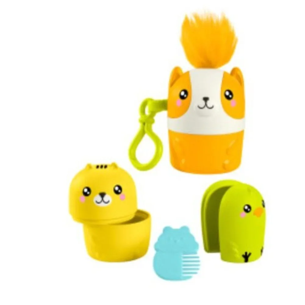 FISHER-PRICE Pets on-the-go Nesting Pets & HEARTH & HAND with Magnolia Plush Dog